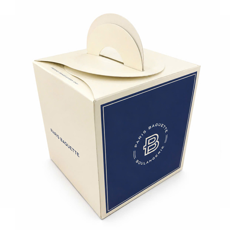 Hộp bánh kem miệng tròn Paris Baguette
