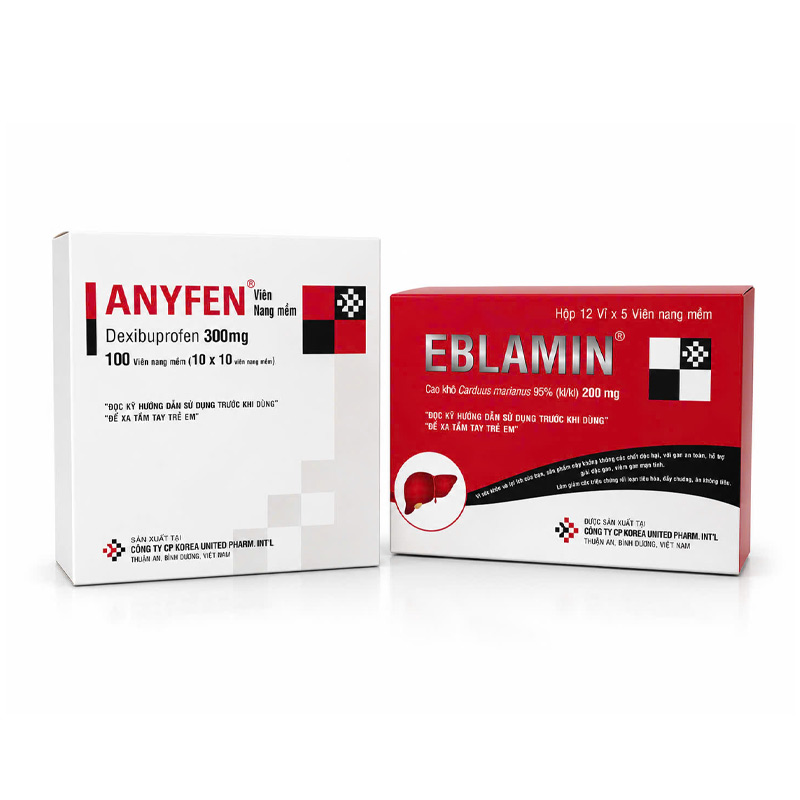 Hộp đựng thuốc chuyên dụng Anyfen và Eblamin