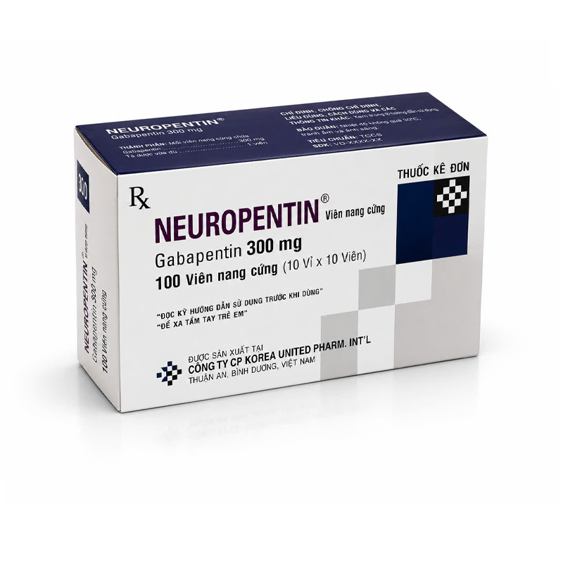 Hộp đựng thuốc Neuropentin