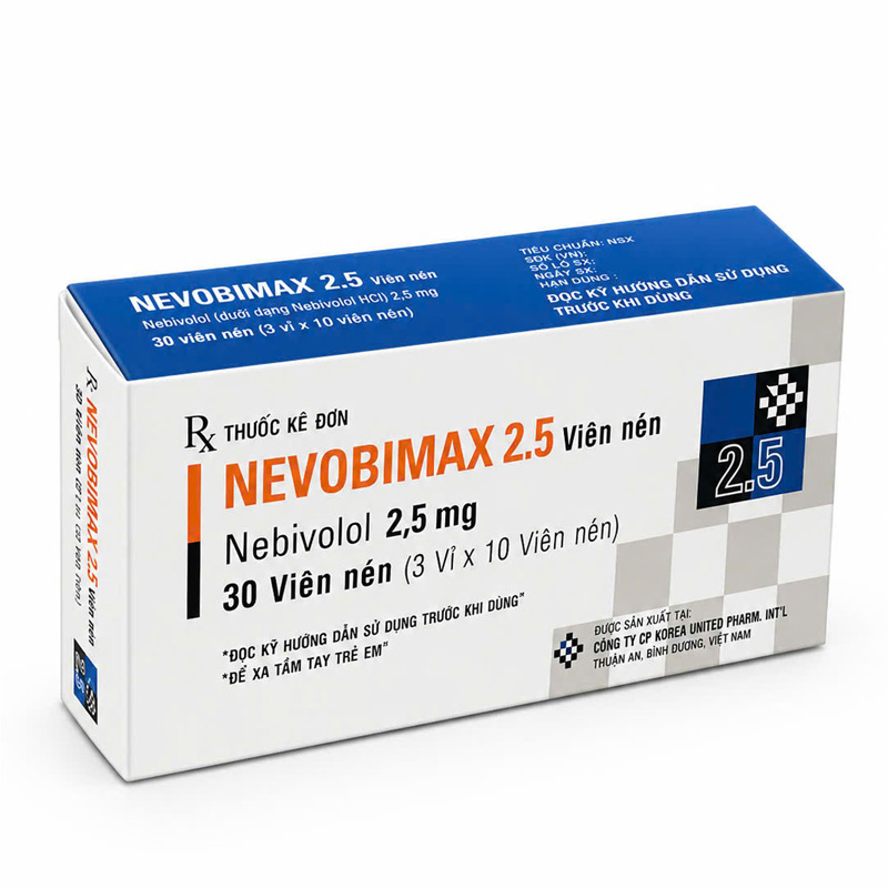 Hộp đựng thuốc Nevobimax 2.5