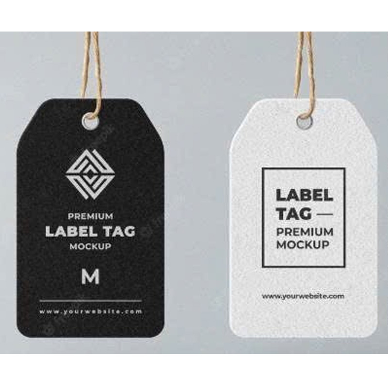 Thẻ treo góc bo cao cấp (Hangtags)
